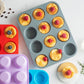 12-Hole Silicone Cake Mold