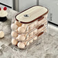 Transparent Automatic Rolling Egg Container