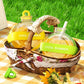 Round Beverage Dispenser with Ice Cube Maker