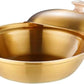 Golden Cooking Pot with Wooden Knob