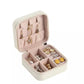 Mini Leather Square Jewellery Box