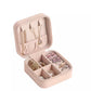 Mini Leather Square Jewellery Box