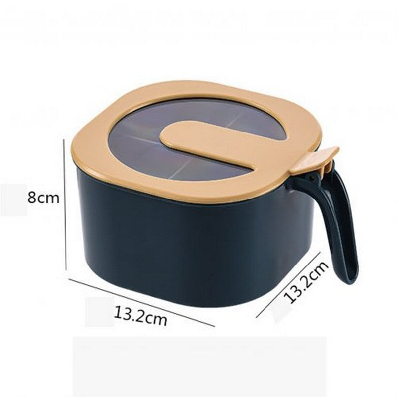 4 Grid Spice Set Seasoning Spice Container