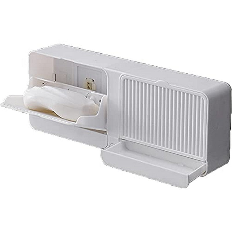 Double Layer Wall Mounted Soap Holder – No Drilling