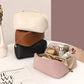 Large Capacity Leather Travel Cosmetic Bag