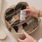Large Capacity Leather Travel Cosmetic Bag