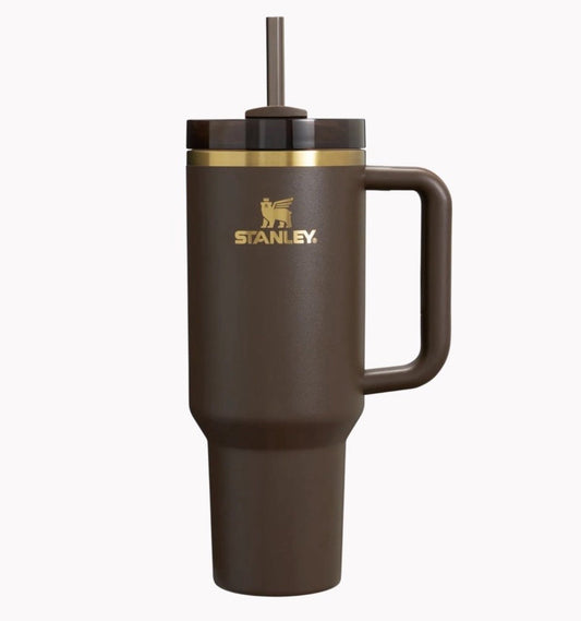 Stanley Quencher H2.0Chocolate Gold Limited Edition Tumbler | 40oz
