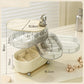 Rotating Makeup Organizer with Multiple Tiers