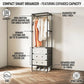 Multifunctional Metal Stand With 3 Drawers Clothes & Shoe Rack
