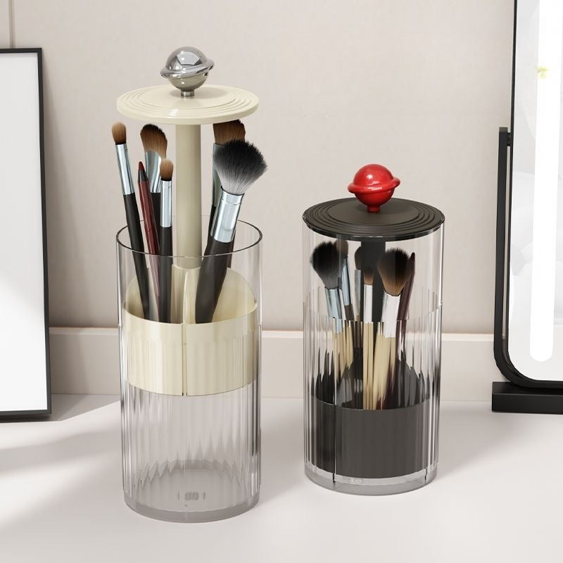 Push-Down & Pop-up - Modern Brushes Holder