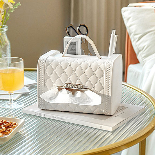 Creative Desktop Handbag Style Tissue Box