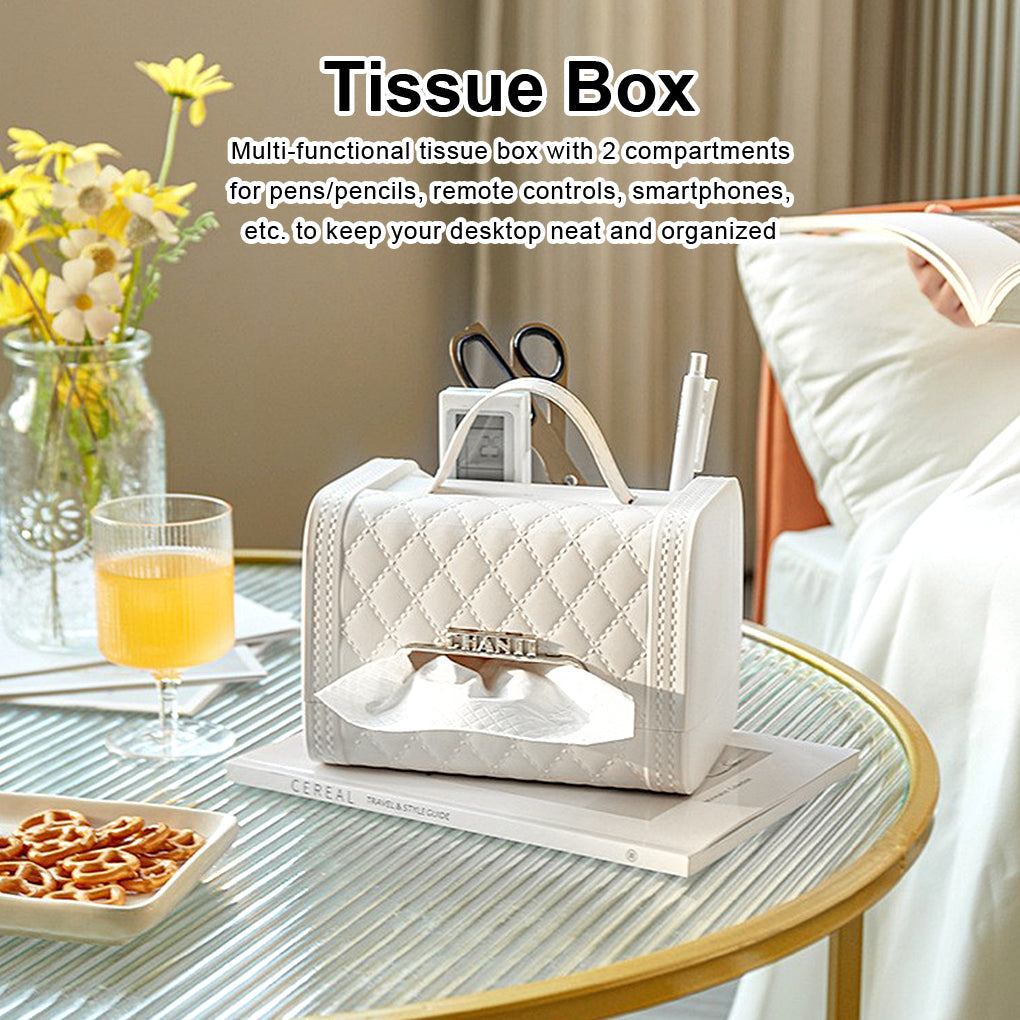 Creative Desktop Handbag Style Tissue Box