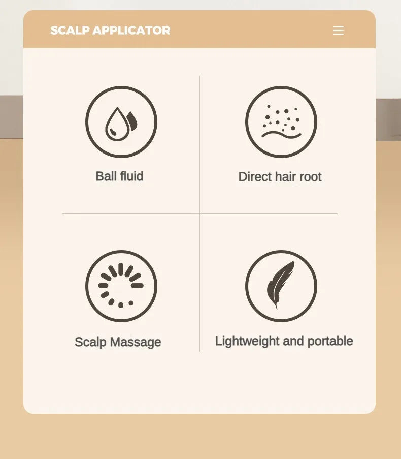 6ml Portable Mini Scalp Applicator