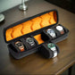 5 Slot Luxury Men's Watch Box - Premium Wristwatch Storage Case