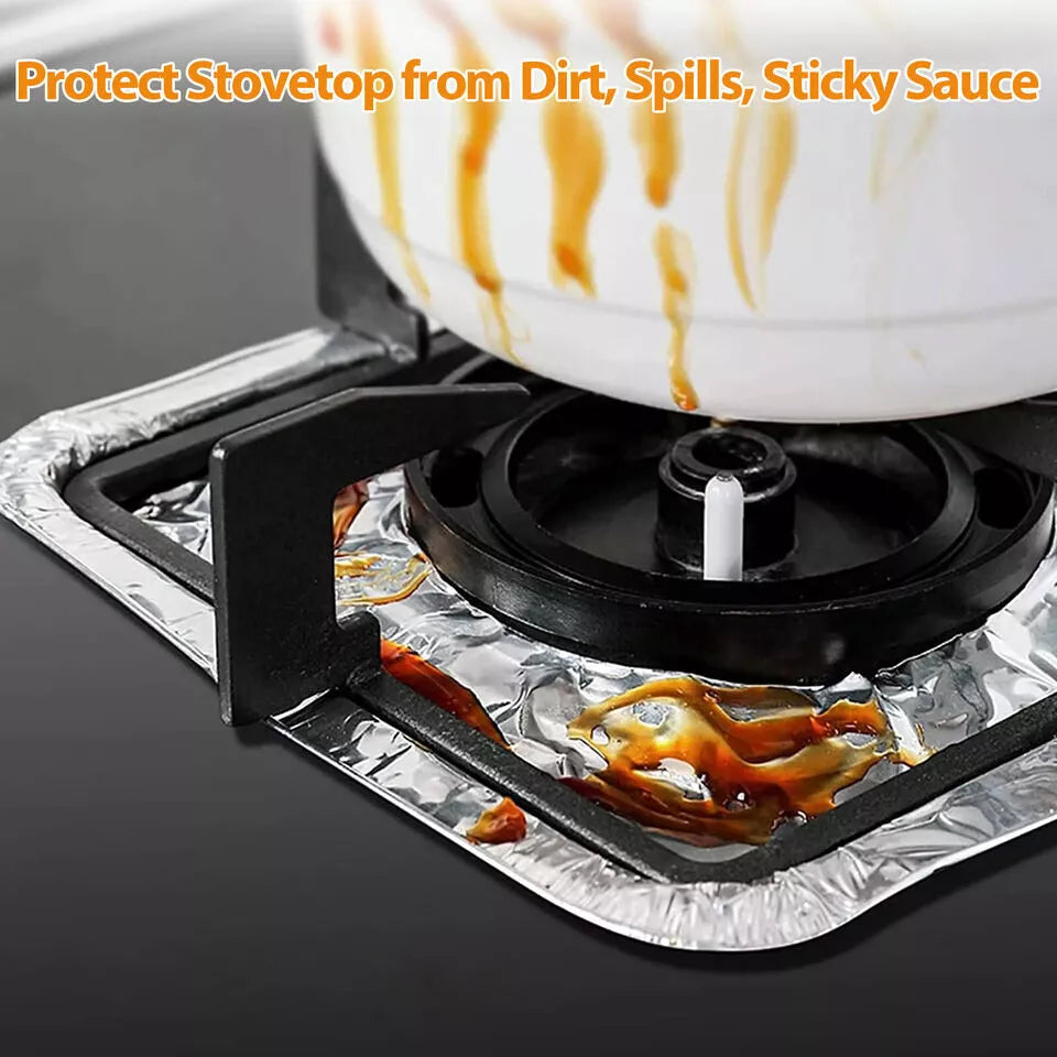 Aluminum Foil Stove Burner Cover