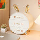 Cute Cartoon Bunny Ear Desktop Cosmetic Organizer