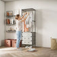 Multifunctional Metal Stand With 3 Drawers Clothes & Shoe Rack