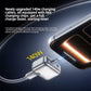 Portable USB-C Automatic Power-Off Charging Pops Up Device Physically Disconnects