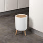 High Foot Dustbin With Lid Large Capacity