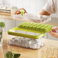 Premium Ice Cube Storage Box With Tray