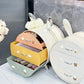 Cute Cartoon Bunny Ear Desktop Cosmetic Organizer