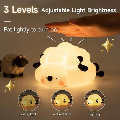 Sheep Silicone Night Light for Kids