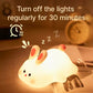 Cute Rabbit Desk Lamp Soft Night Light